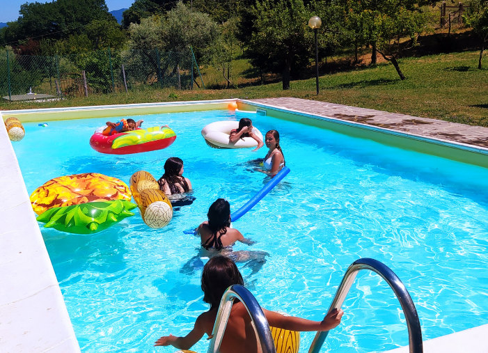 La piscina a tua disposizione